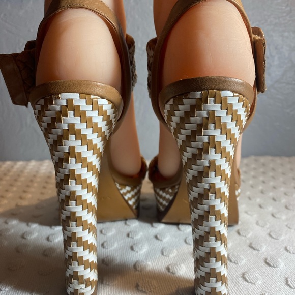 VIA SPIGA Woven Braided Platform Sandals - Picture 2 of 16